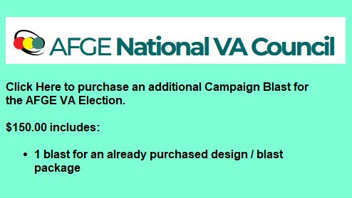 AFGE VA Single Blast 150